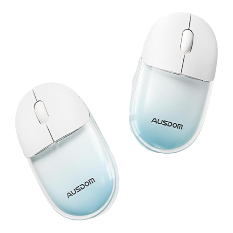 冰透无线蓝牙双模创意颜值鼠标办公游戏高颜值女生中小手