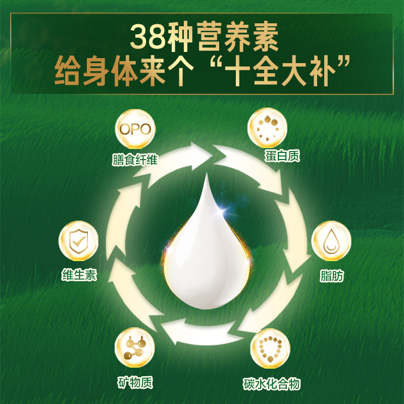 贝因美全能优+强化营养配方奶粉全家营养成人奶粉300g