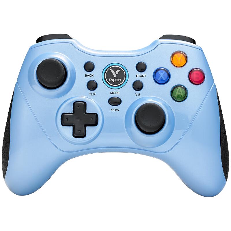 RAPOO 雷柏 V600S 无线振动游戏手柄 手机手柄 安卓/电脑/智能电视适用 远峰蓝