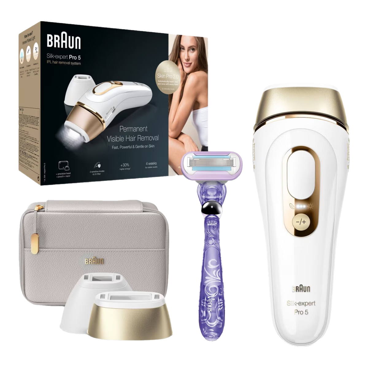  BRAUN/博朗 脉冲光 脱毛仪 刮毛刀