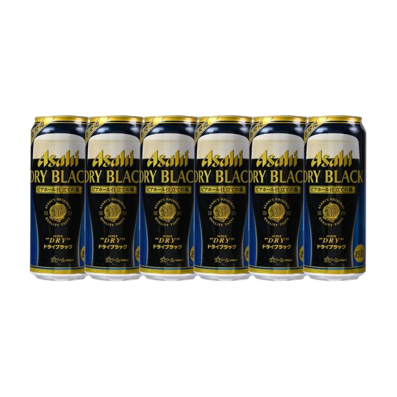 Asahi 朝日啤酒 超爽黑啤酒 500ml*6罐