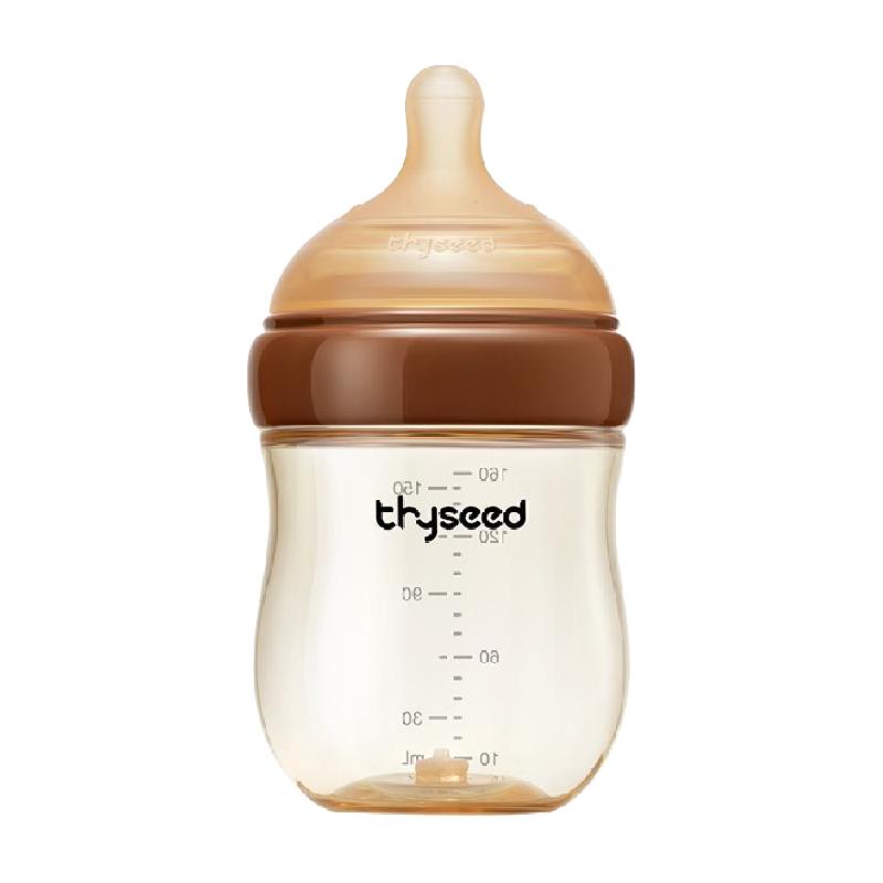 thyseed 世喜 玻璃奶瓶婴儿新生儿宝宝防胀气奶瓶小初生0到一6个月仿母乳