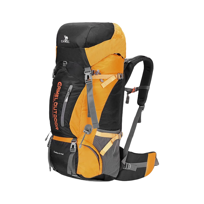 CAMEL骆驼户外徒步登山包大容量装载双肩包多功能大旅行背包装备
