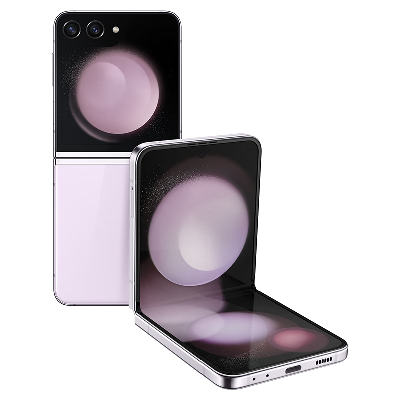 SAMSUNG 三星 Galaxy Z Flip5 5G折叠屏手机 8GB+256GB 冰玫紫 第二代骁龙8