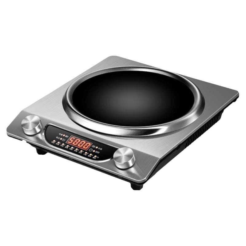 先科凹面电磁炉家商用5000W大功率多功能一体猛火灶防水节能定时