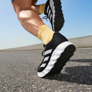 adidas SWITCH MOVE随心畅跑舒适网面体测跑鞋男女adidas阿迪达斯 黑色/白色/灰色 36