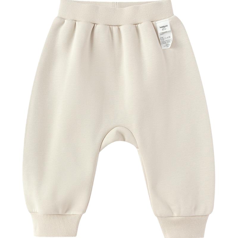 巴拉巴拉balaOne宝宝裤子儿童长裤2025秋冬加绒pp裤保暖萌趣