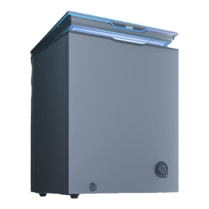 星星（XINGX）140升家用商用减霜净味薄门冰柜 冷藏冷冻转换冷柜 节能顶开冰箱 BD/BC-140KE