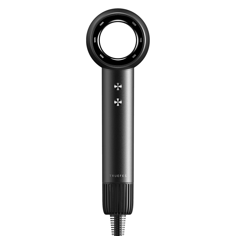 TRUEFES 初扉 高速吹风机高风速大功率速干负离子家用护发吹风机 （星空灰）欧美认证版