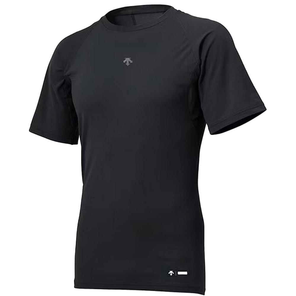 DESCENTE 迪桑特短袖圆领运动服立体剪裁吸汗速干DB5SUD