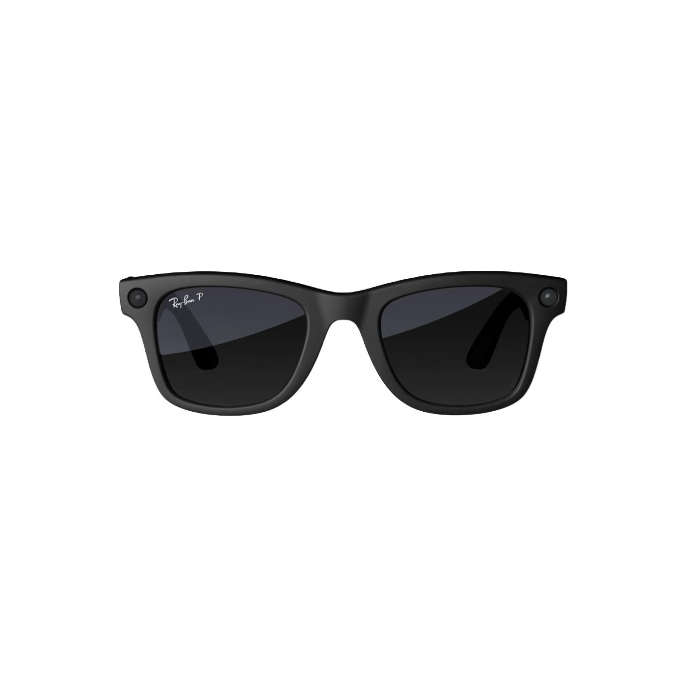 雷朋双十一Meta智能眼镜第三代GEN2 raybanmeta 拍照AI meta眼镜 WAYFARER磨砂框｜偏光镜片M码 海外代购，不支持退换