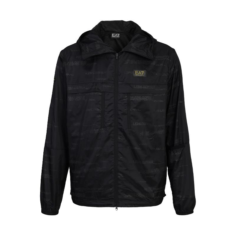 ARMANI/阿玛尼男士外套EA7休闲夹克秋冬季连帽男装上衣