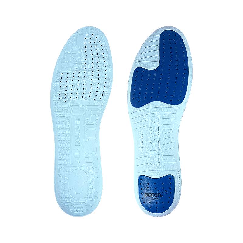 偶能 三代专业足球鞋垫poron缓震减震防滑耐磨防臭全能运动鞋垫 三代PORON标准版 JP255