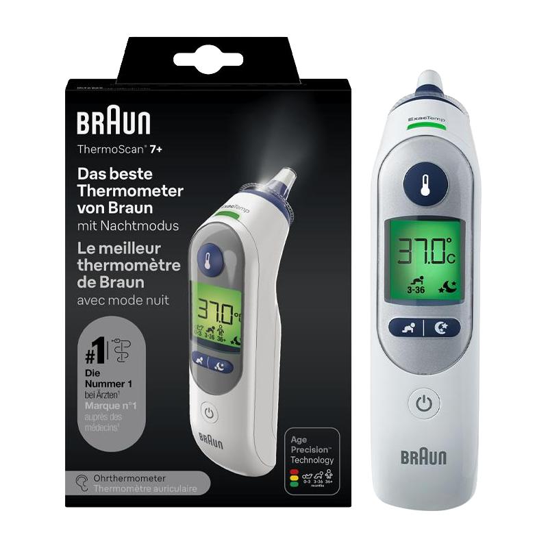 德国博朗（braun）耳温枪IRT6525精准儿童耳温计