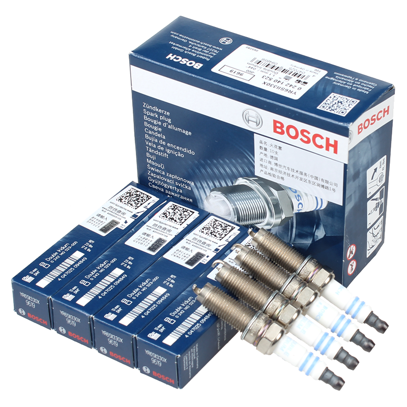 BOSCH 博世 FR5KPP332S 双铂金火花塞 4支装