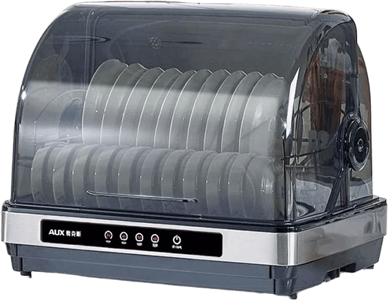 AUX奥克斯 消毒柜家用小型台式厨房碗筷餐具保洁柜紫外线烘消一体碗柜30L