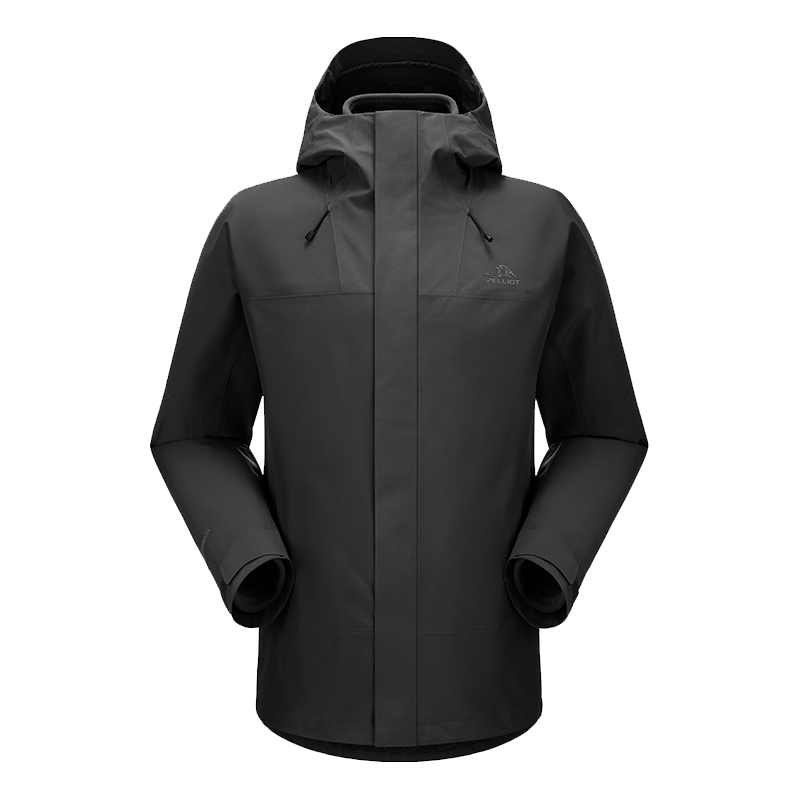 伯希和 户外三防冲锋衣三合一可拆卸防风防水男女同款登山服运动外套