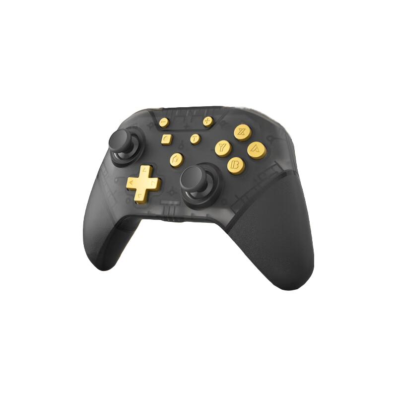 锦读 Jemdo switch无线游戏手柄蓝牙三模连接带NFC宏背键PC电脑NS双人成行特斯拉 烛龙黑色