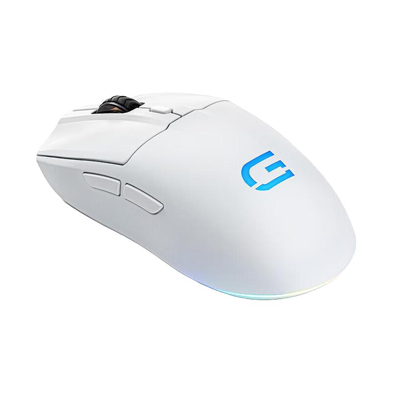 戴记严选 GM3323D 2.4G双模 无线鼠标 5000DPI RGB 黑色
