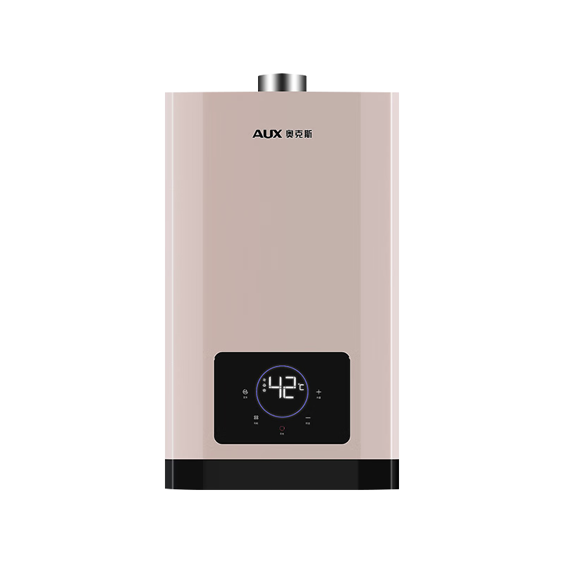 AUX 奥克斯 12升燃气热水器天然气家用可装浴室平衡式安全防CO泄露恒温DA53 12升天然气
