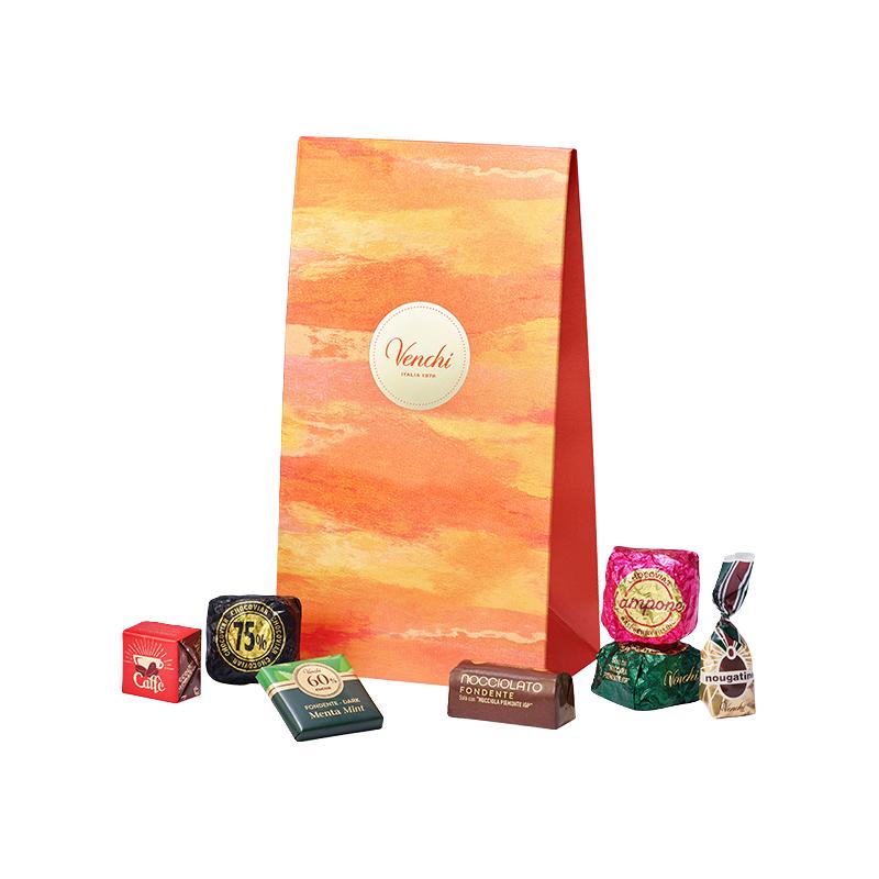 Venchi精选混合巧克力礼袋高端零食