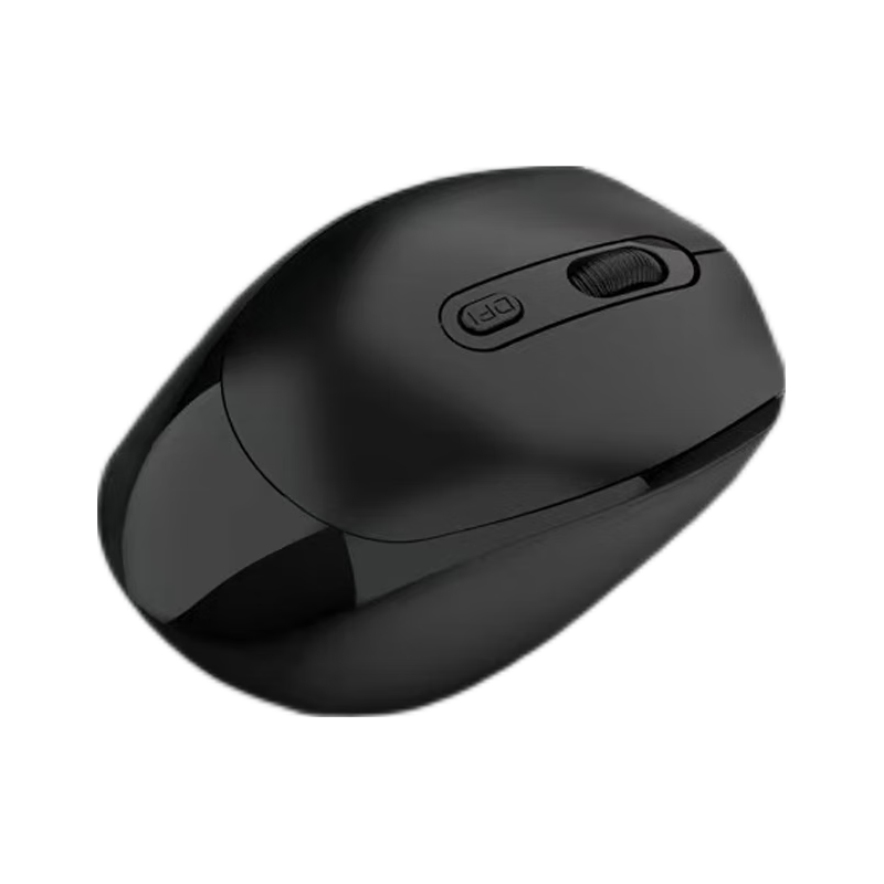 BASIC 本手 无线鼠标蓝牙静音可充电双模USB接收器ipad笔记本台式电脑通用办公便携 商务黑