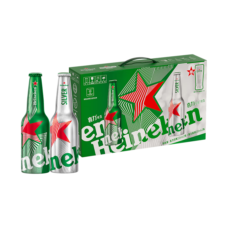 喜力星银（Heineken Silver）黄啤酒
