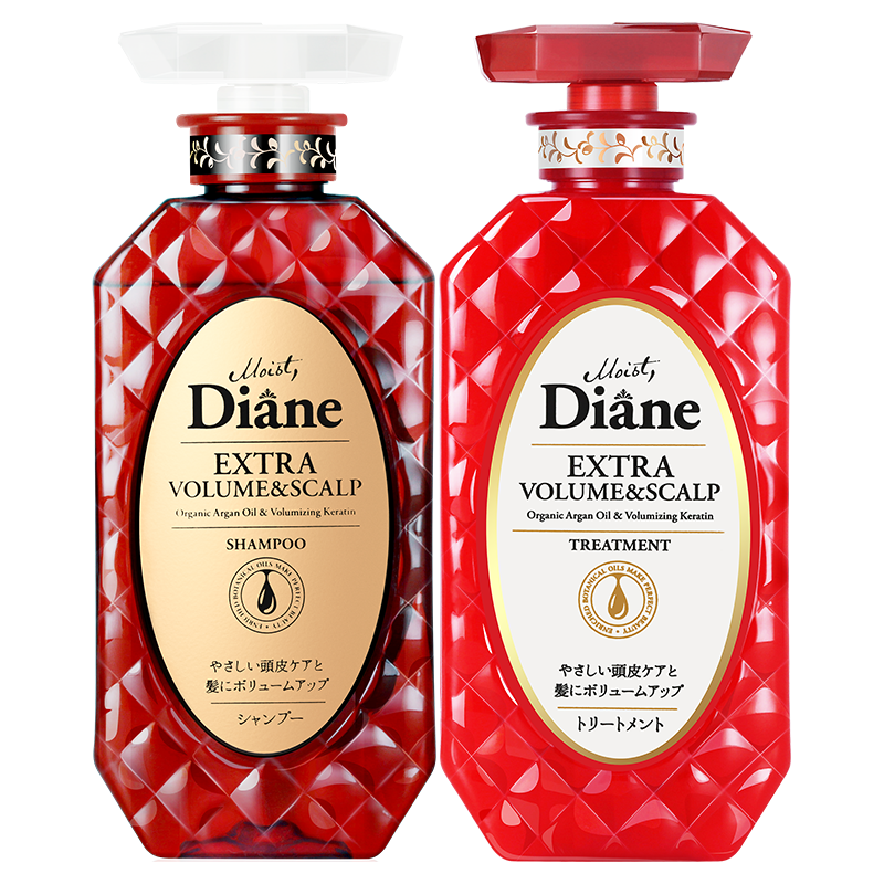 黛丝恩致美头皮养护洗发水清爽蓬松洗护套装450ml*2 胖东来同款