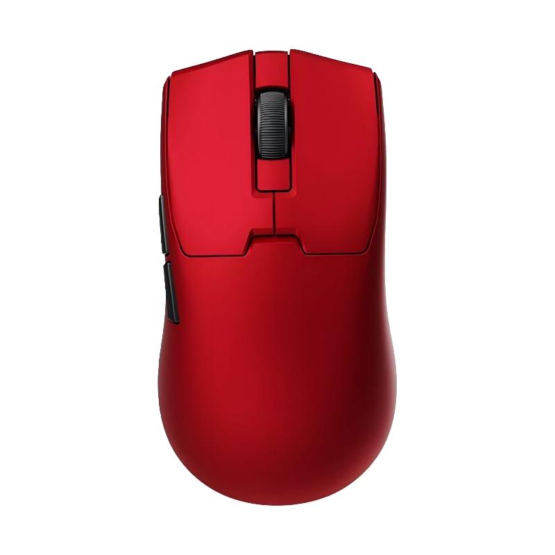 多彩（Delux）M800mini Pro无线游戏鼠标电竞办公有线/2.4G双模连接PAW3395轻量化无孔设计可充电 M800mini【3311+TTC机械】炽焰红