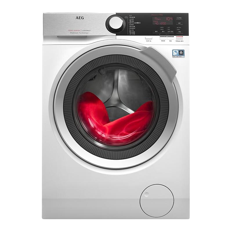 AEG 安亦嘉 Fabric Care 7000系列 L7FEE1612N 滚筒洗衣机 10kg 白色