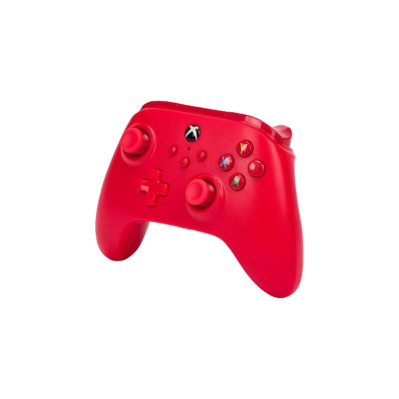 PowerA微软官方授权游戏手柄23年升级款Xbox手柄 红色 pc电脑steam平台 xbox series双人成行地平线nba2K