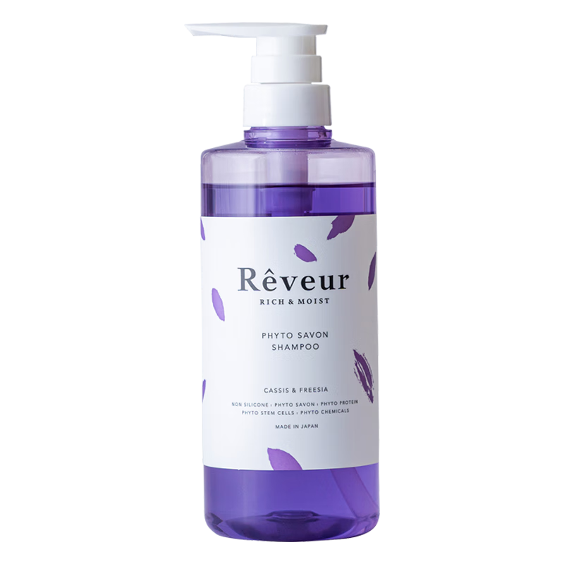 Reveur Rreveur四代植物皂基紫色洗发水 500ml
