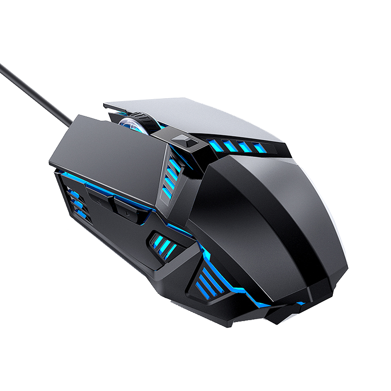 TAFIQ 塔菲克 有线电竞游戏鼠标usb静音外设办公CF台式sogo笔记本电脑