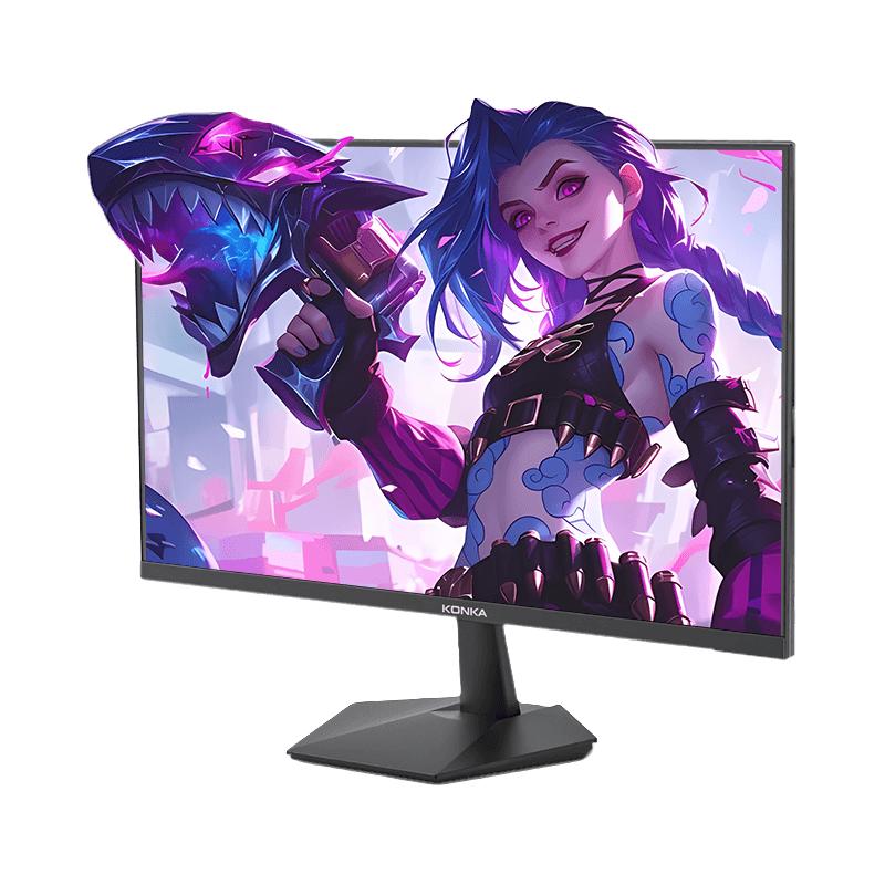 康佳（KONKA）24.5英寸 原生180Hz高刷电竞显示器 1ms响应 硬件低蓝光 出厂校色  游戏电脑电竞显示屏 KM25FVX
