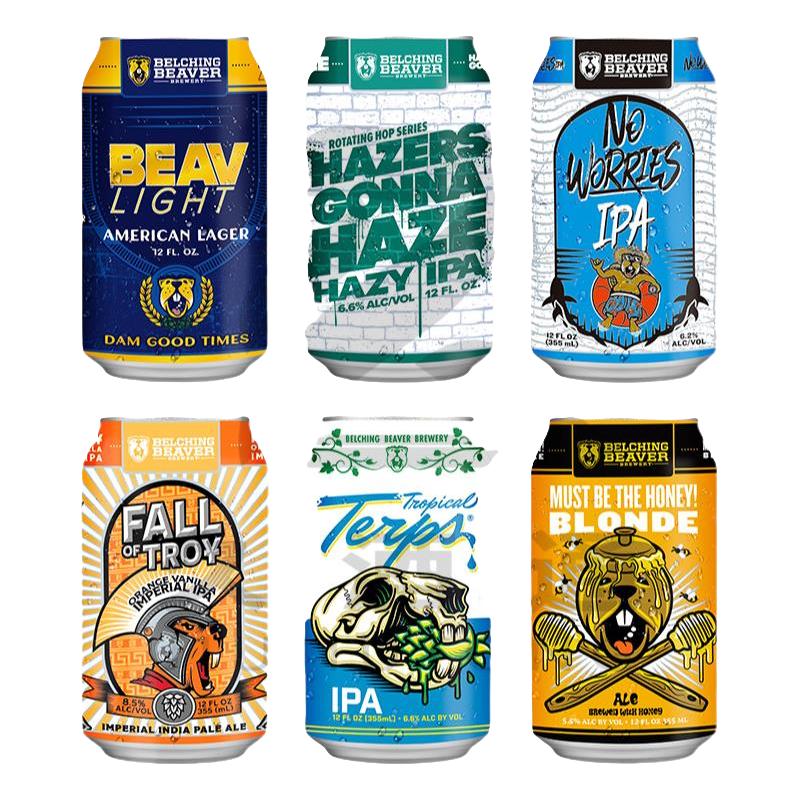  Belching Beaver/打嗝海狸 特洛伊的沦陷 浑浊IPA精酿啤酒  听装 330ml