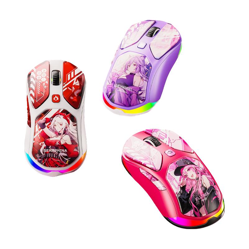 凌豹 M7 热升华 三模无线鼠标