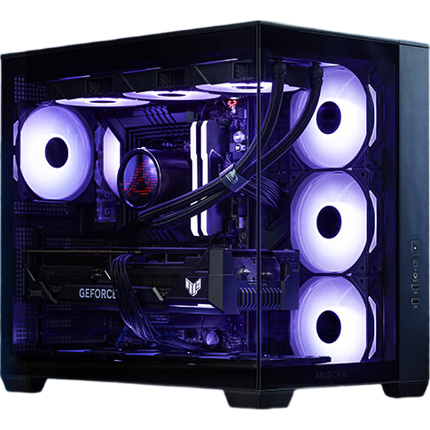 华硕 ASUS海王星 黑色全视海景房机箱 双仓设计/支持360水冷/免工具拆卸/最大10风扇支持/无立柱设计 <>海王星 黑色