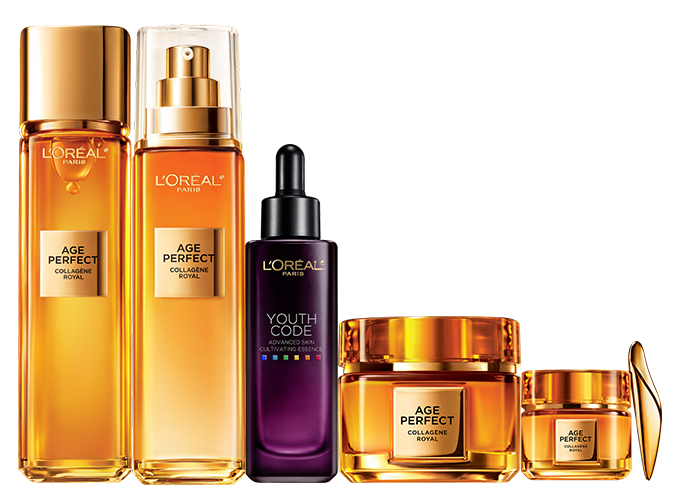 欧莱雅 小蜜罐胶原水乳面霜眼霜抗老紧致修护维稳黑精华护肤套装秋冬保湿