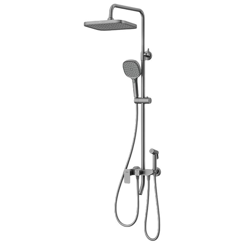 箭牌 ARROW枪灰淋浴花洒套装增压喷头淋雨器沐浴水龙头