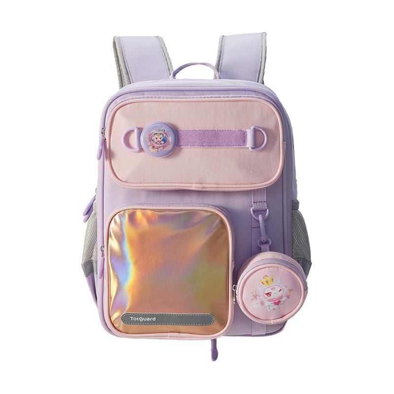 护童小书包减负护脊双肩背包一二三四到六年级轻便儿童书包