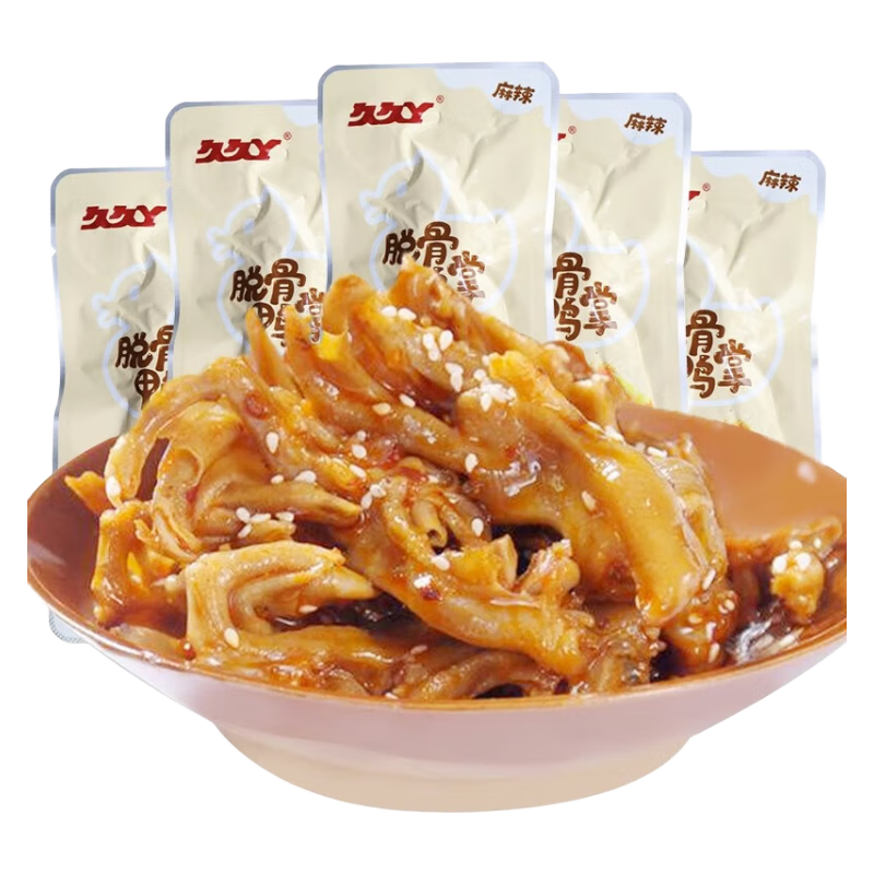  久久丫 麻辣味 脱骨鸭掌