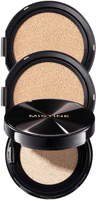 Mistine 【一盒三芯气垫】莹润气垫水润精华气垫遮瑕亮肤色持久不脱妆