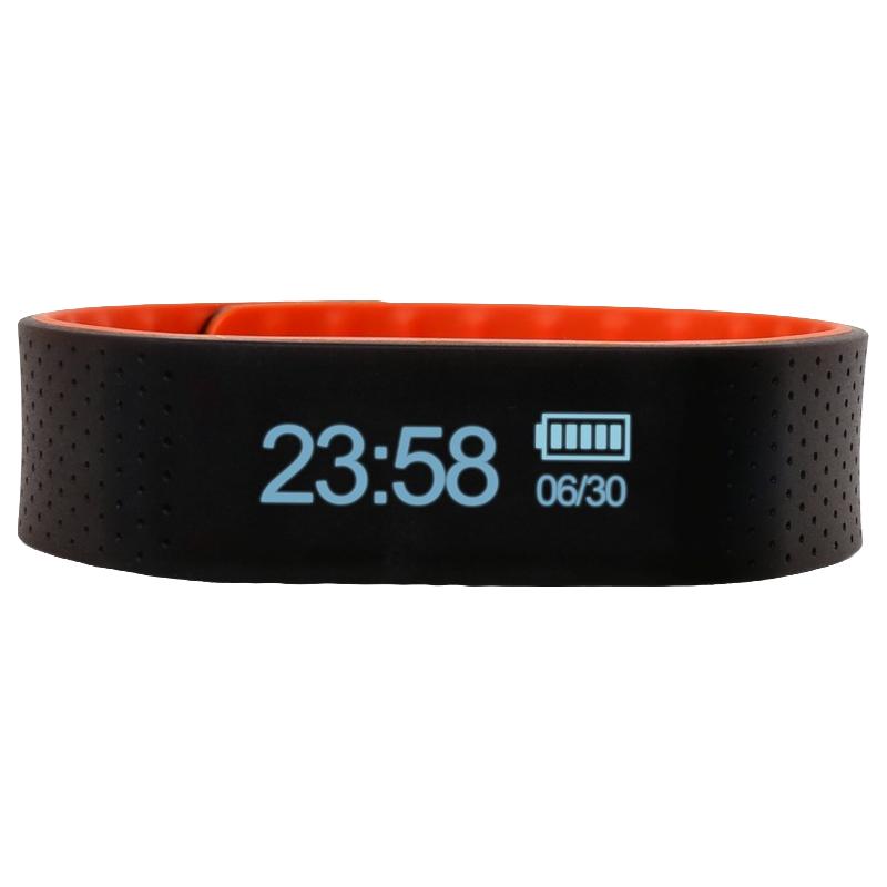 Lenovo 联想 SW -B100 智能手环 蓝色 硅胶蓝橙表带（心率检测、睡眠记录、防水）