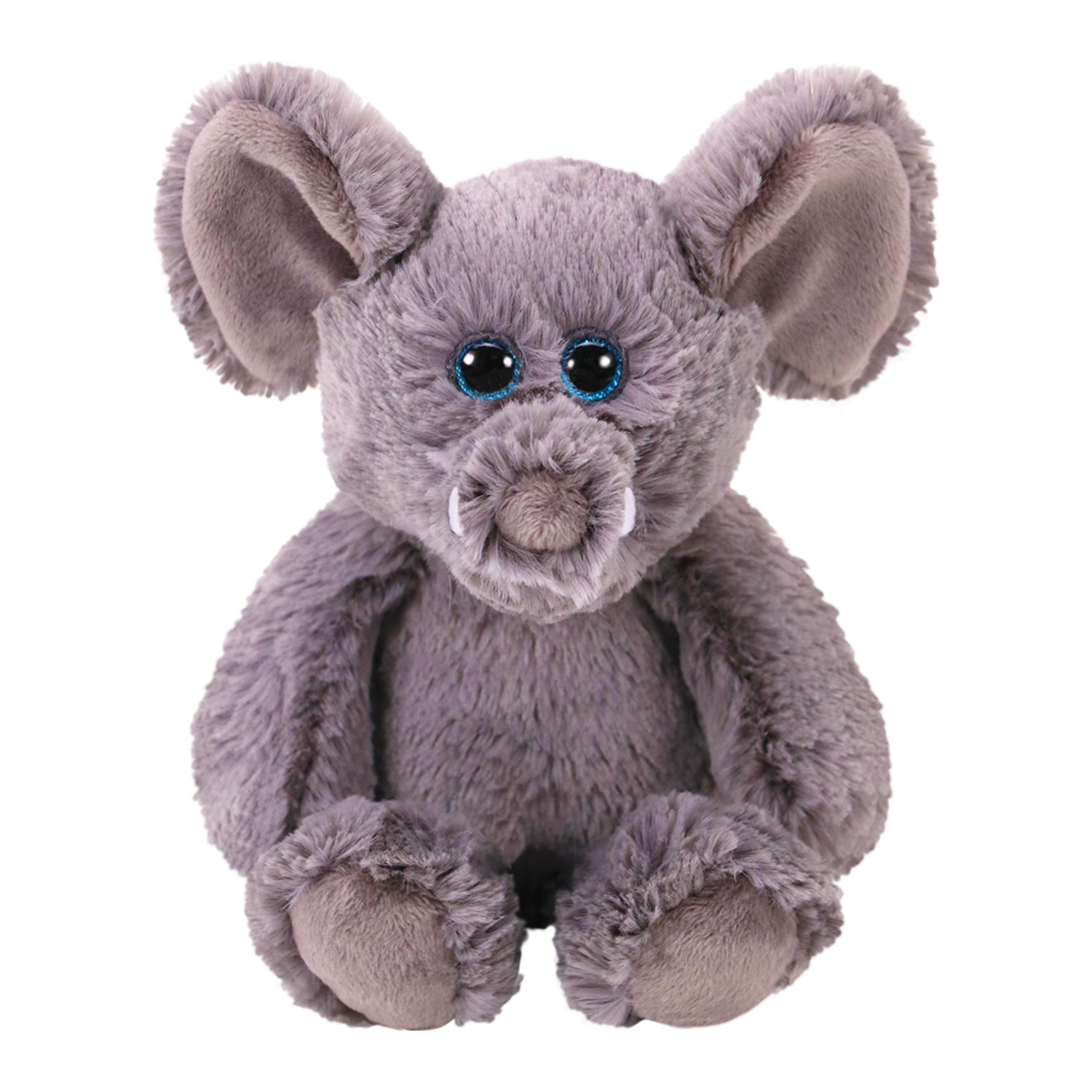 TY可爱动物毛绒玩具宝宝灰象艾拉65013安抚陪伴