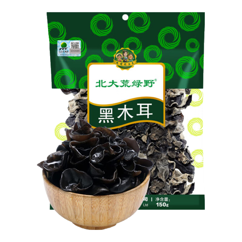 北大荒 bdhly 北大荒绿野 北大荒 绿野 黑木耳 150g