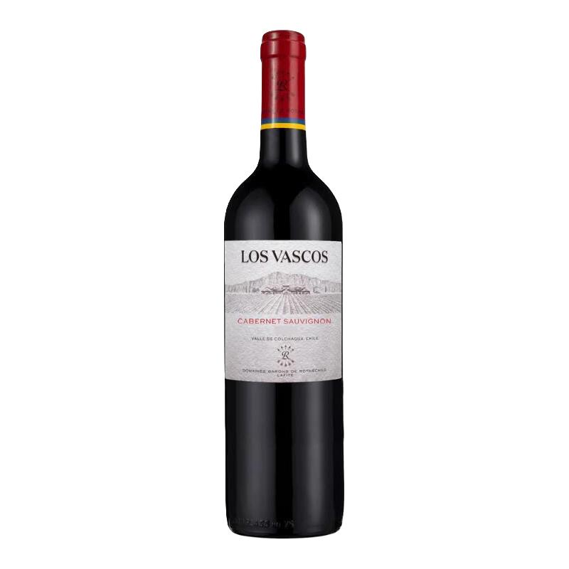 Los Vascos 巴斯克 卡本妮苏维翁 红葡萄酒 750ml*3瓶