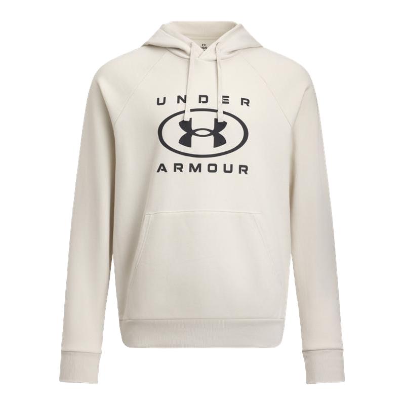 安德玛UA秋冬Rival男子抓绒运动休闲连帽卫衣6006388