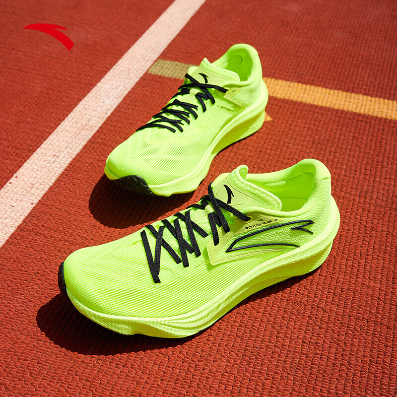 安踏柏油路霸2丨薄底竞训跑步鞋耐磨运动鞋男