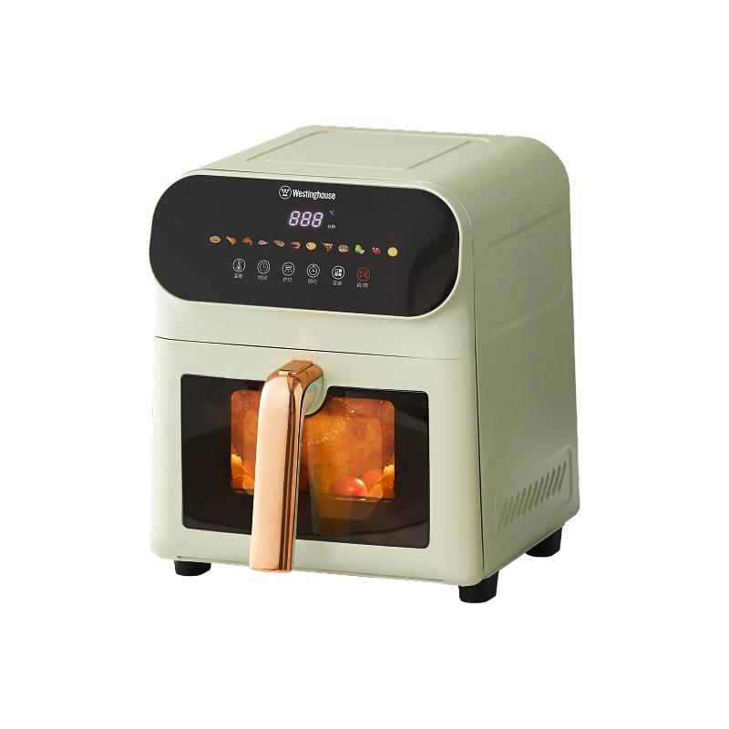 西屋大容量免翻面空气炸锅金属内腔体家用烤箱可视化炸锅H42