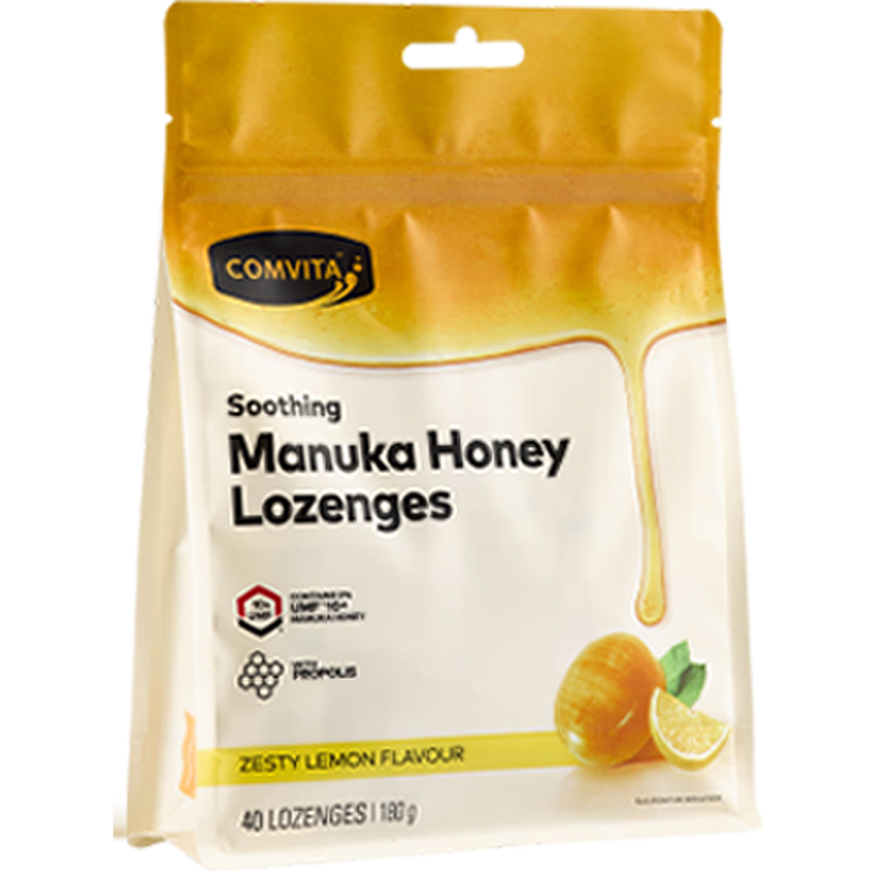 COMVITA 康维他 麦卢卡 柠檬蜂蜜蜂胶 润喉糖 40粒